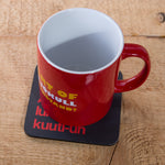 Eyjafjallajökull Is So Easy to Pronounce - Set of 6 Cork Coasters - Idontspeakicelandic