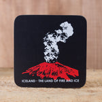 Land of Fire and Ice - Set of 6 Cork Coasters - Idontspeakicelandic