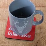 I Don't Speak Icelandic - Set of 6 Cork Coasters - Idontspeakicelandic