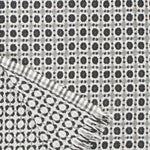 Corona - Quality Wool Blanket from Finland- Gray/Black - Idontspeakicelandic