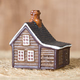 Efstibær - Ceramic Decor House Figurine - Idontspeakicelandic