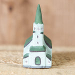 Fríkirkjan - Ceramic Decor House Figurine - Idontspeakicelandic