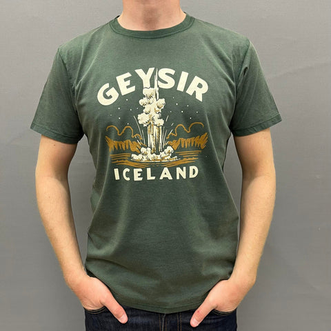 Geysir - T-shirt - Stonewash Green
