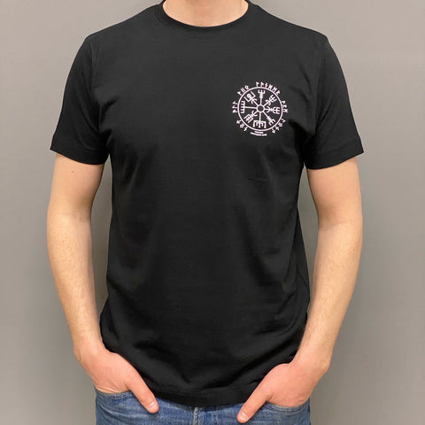 Wayfinder Rune - Badge - T-Shirt - Black