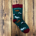 Socks - The Icelandic Horse - Green