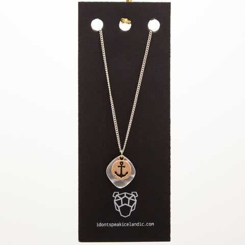 Chain Necklace - Anchor - WES229