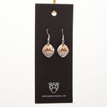 Earrings - Mountains - WES222