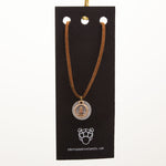 Leather Necklace - Tree - WNA259