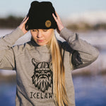 Beanie - Leather Patch - Iceland - Black - Idontspeakicelandic