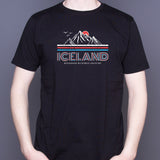 Iceland Neverending Adventure - T-Shirt - Black
