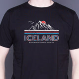 Iceland Neverending Adventure - T-Shirt - Black