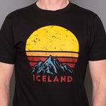 Iceland Sun - T-Shirt - Dark Navy