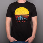 Iceland Sun - T-Shirt - Dark Navy