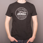 Iceland, a true Adventure - T-Shirt - Black/Silver Print