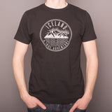 Iceland, a true Adventure - T-Shirt - Black/Silver Print