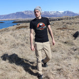 Jurassic Puffin - T-Shirt - Black