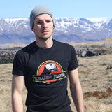 Jurassic Puffin - T-Shirt - Black