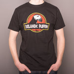 Jurassic Puffin - T-Shirt - Black