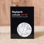 Reykjavik Latitude  - Magnet - Idontspeakicelandic