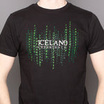 Iceland Matrix - T-Shirt - Black