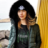 Iceland Matrix - T-Shirt - Black
