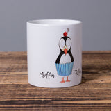 Muffin Puffin - Mmall Ceramic Mug - White - Idontspeakicelandic