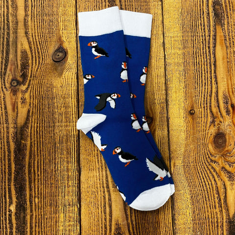 Socks - Puffin Blue