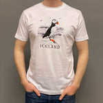 Puffin Iceland - T-Shirt - White