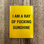 I am a Ray of Fucking Sunshine - Magnet