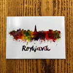 Reykjavík Skyline - Magnet