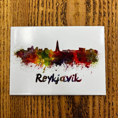 Reykjavík Skyline - Magnet