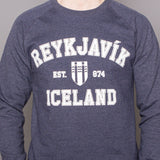 Unisex Sweatshirt - Reykjavik College - Navy Heather