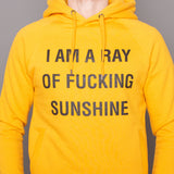 Unisex Hoody - Ray of fucking Sunshine - Yellow