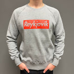 Unisex Sweatshirt - Reykjavik Red Box - Grey