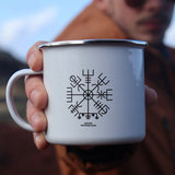 Wayfinder Rune - Camping Mug - White