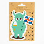 ICD -  Transparent Sticker - Viking Behaviour