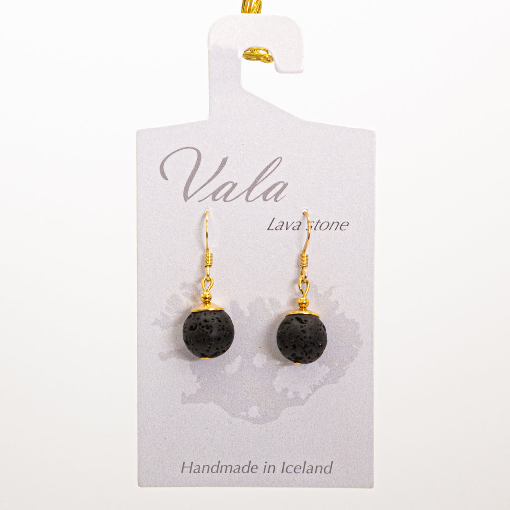 Lava bead earrings outlet