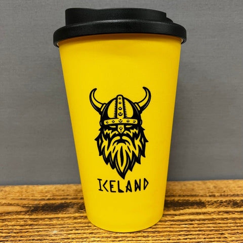 <transcy>Old Iceland Map - Mug de voyage - Blanc</transcy>