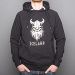 Copy of Unisex Pullover Hoody - Angry Viking - Black - Idontspeakicelandic