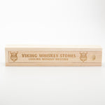 Viking Whiskey Stones - Wooden box long - Idontspeakicelandic