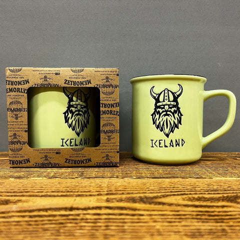 Viking Iceland - Mug - Lime