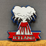 Volcano - Laser Cut Layered Magnet
