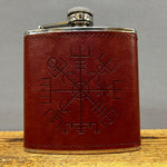 Wayfinder - Leather Hip Flask