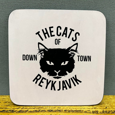 The Cats of Reykjavik - Set of 6 Cork Coasters