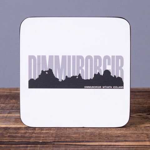 Dimmuborgir - Set of 6 Cork Coasters - Idontspeakicelandic