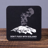 Don't Fuck With Iceland - Set of 6 Cork Coasters - Idontspeakicelandic