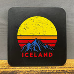Iceland Sun - Set of 6 Cork Coasters
