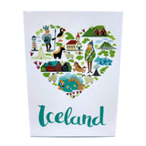Iceland Heart - Magnet