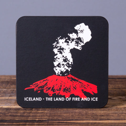 Land of Fire and Ice - Set of 6 Cork Coasters - Idontspeakicelandic