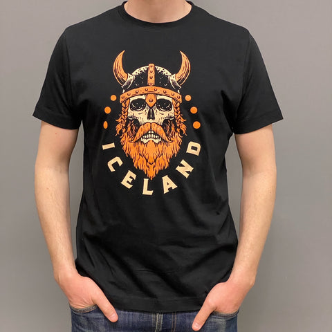 Skull Viking - T-shirt - Black